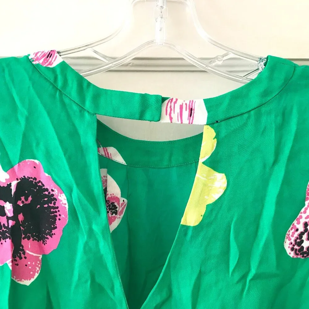 J.Crew | Swoop Top in Floral Punk